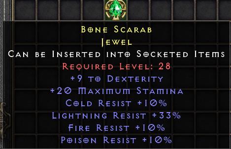 Bone Scarab[ID:1751384956280]