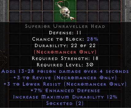 Superior Unraveller Head[ID:1751442089769]