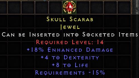 Skull Scarab[ID:1751860197954]