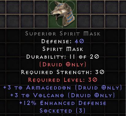 Superior Spirit Mask[ID:1752594698743]