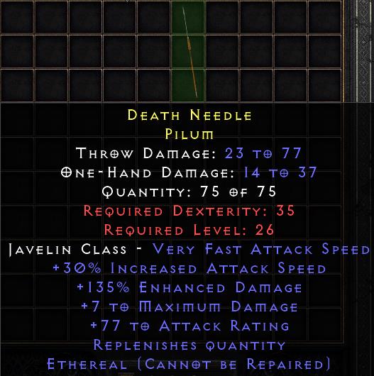 Death Needle[ID:1752684868390]