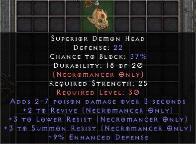 Superior Demon Head[ID:1752732532165]
