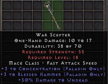 War Scepter[ID:1752732533705]