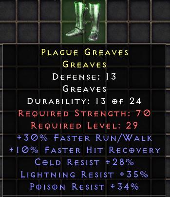 Plague Greaves[ID:1753200923037]