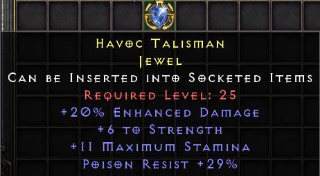 Havoc Talisman[ID:1754236272850]