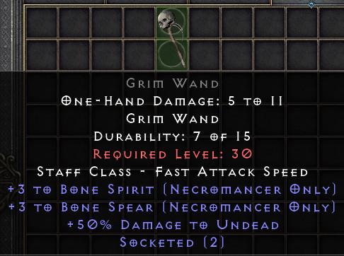 Grim Wand[ID:1755016687356]