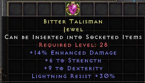 Bitter Talisman[ID:1755100164270]