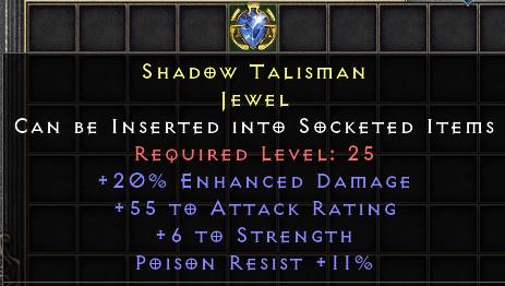 Shadow Talisman[ID:1755446745051]