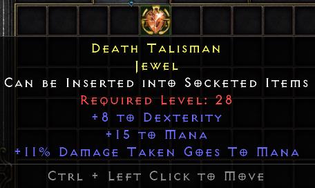 Death Talisman[ID:1755696785597]