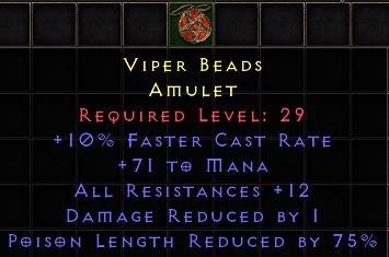 Viper Beads[ID:1760091301225]