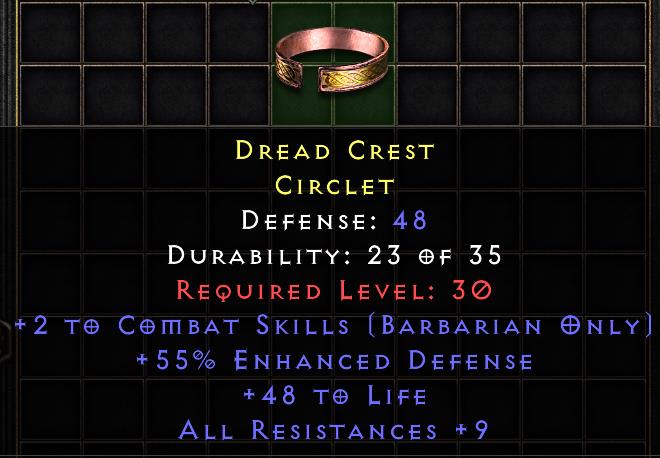 Dread Crest[ID:1760537290990]