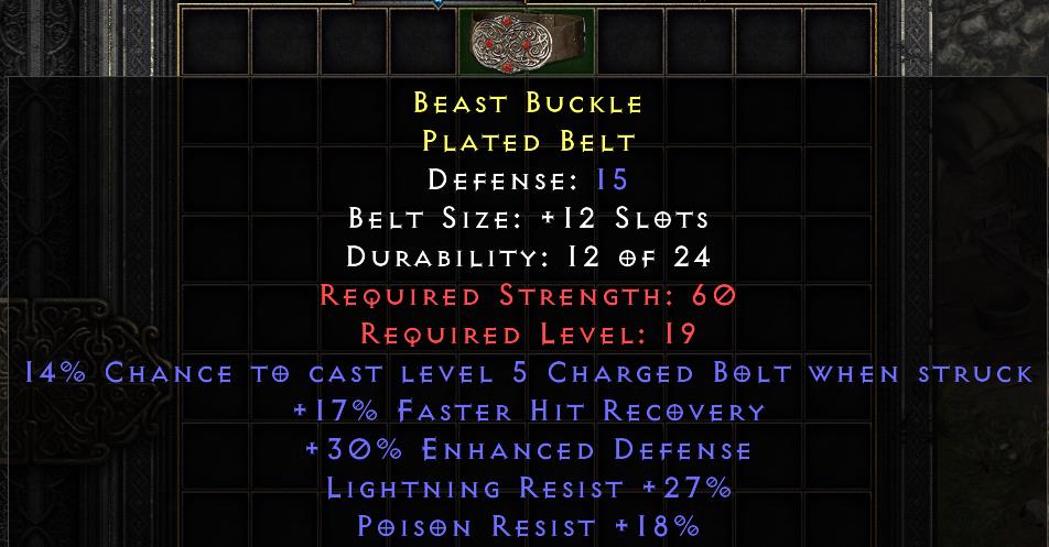 Beast Buckle[ID:1760537295776]