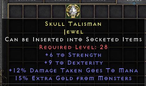 Skulltalisman[ID:1761405914090]