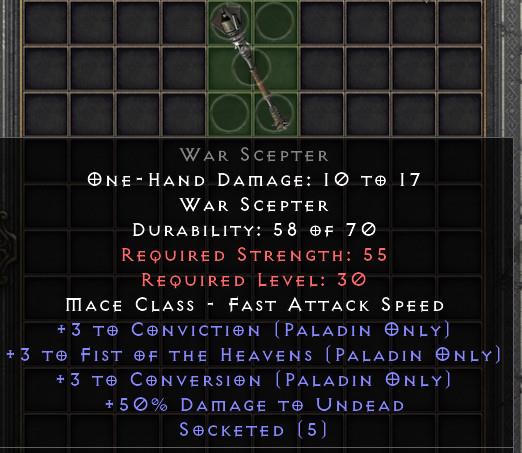 War Scepter[ID:1761537480708]