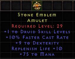 Stone Emblem[ID:1761743125272]