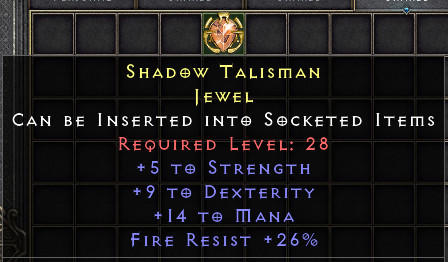 Shadow Talisman[ID:1765038025688]