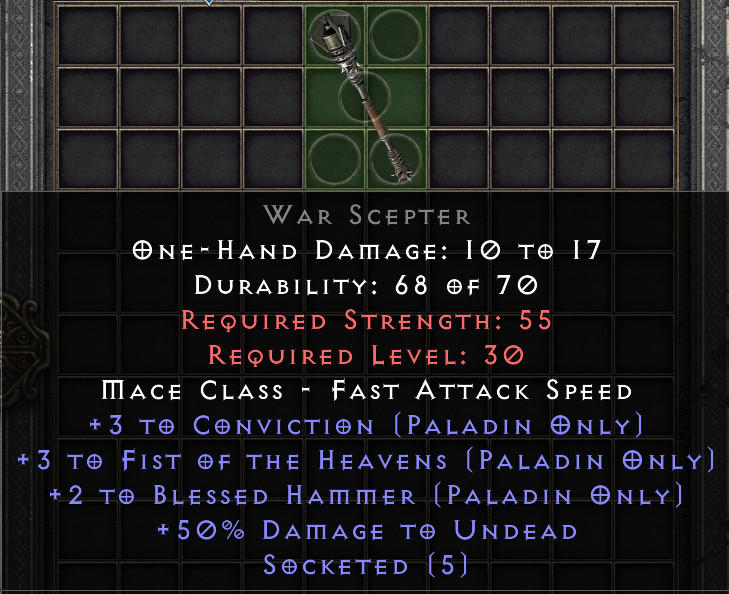 Warscepter[ID:1767286626565]