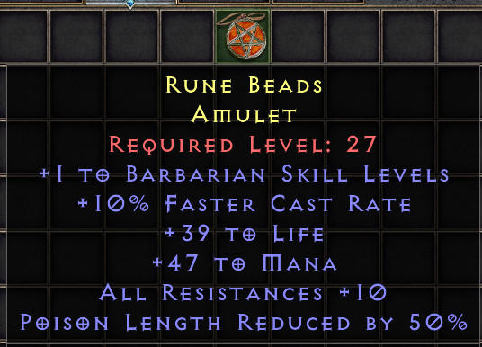 Rune Beads[ID:1767978379193]