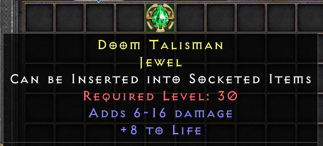 Doomtalisman[ID:1768749090042]