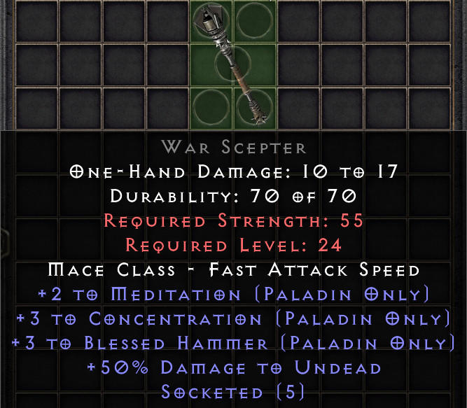 Warscepter[ID:1769269458474]