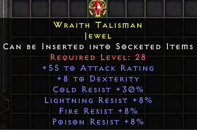 Wraith Talisman[ID:1769445124884]