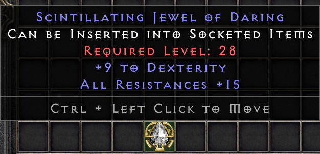 Scintillating Jewel Of Daring[ID:1769488638929]