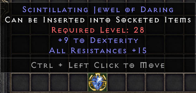 Scintillating Jewel Of Daring[ID:1769489065970]