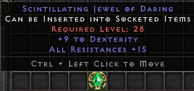 Scintillating Jewel Of Daring[ID:1769489066012]