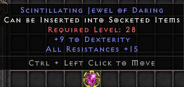 Scintillating Jewel Of Daring[ID:1769489950208]