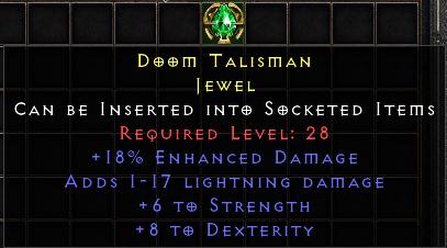 Doom Talisman[ID:1770046705133]