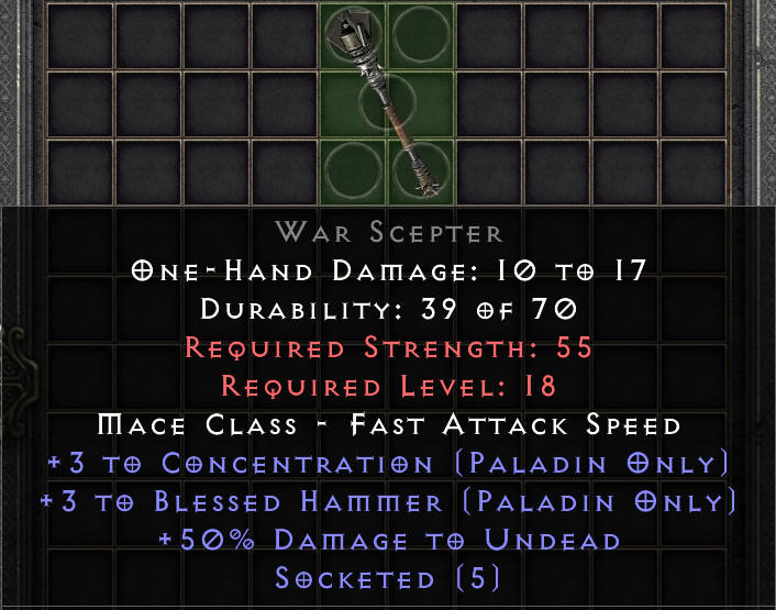 War Scepter[ID:1770996240322]