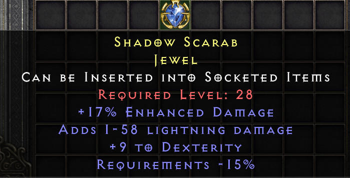 Shadow Scarab[ID:1770997003506]