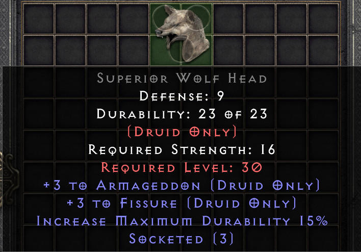 Superiorwolf Head[ID:1771138380776]