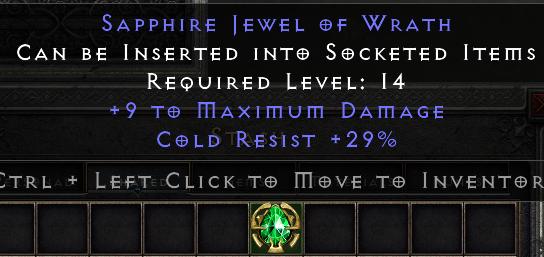 Sapphire Jewel Of Wrath[ID:1772295670460]