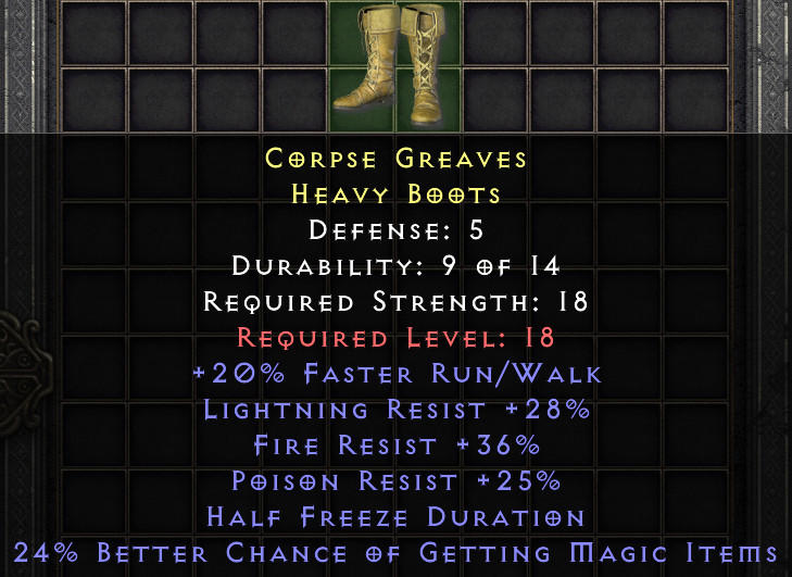 Corpse Greaves[ID:1772899761740]