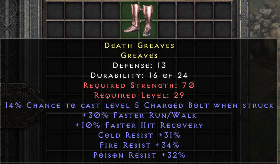 Death Greaves[ID:1772987138781]