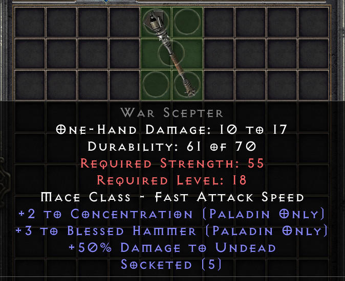 War Scepter[ID:1773510031956]