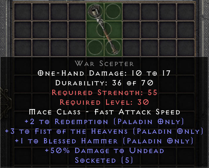 War Scepter[ID:1773510031998]