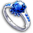 Ephemeral Monarch Ring