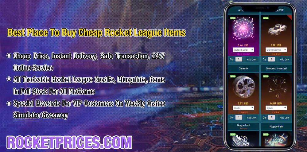 Buy Cheap Rocket League Credits & Items On RocketPrices