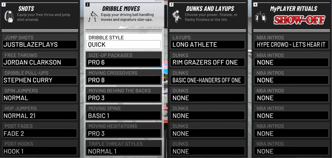 nba 2k20 best dribble move 1