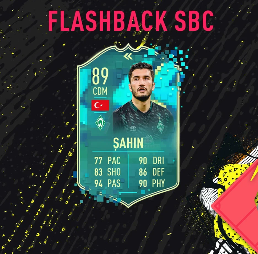 FIFA 20 Flashback Sahin SBC