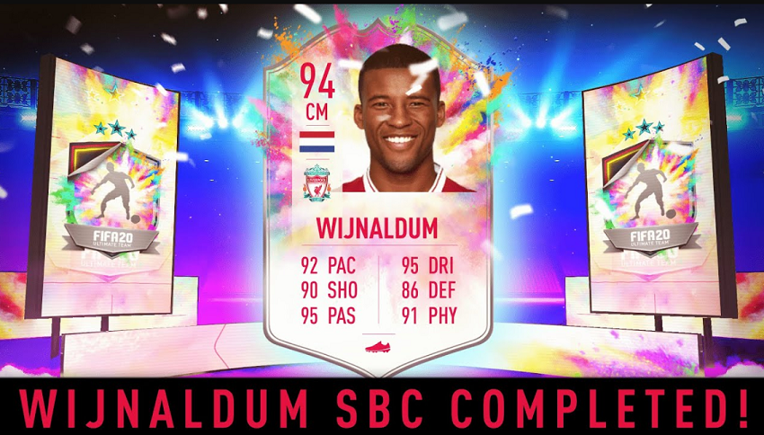 Cheapest Wijnaldum SBC Summer Heat FIFA 20