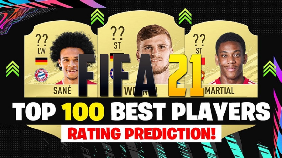 Top 100 player ratings in FUT 21