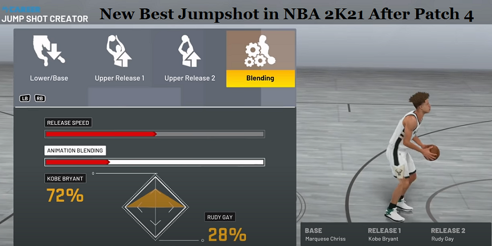 new NBA 2k21 jumpshot