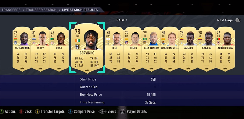 FIFA 21 FUTMAS market crash