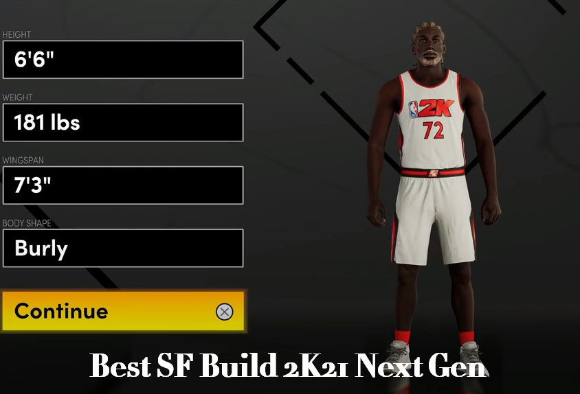 NBA 2K21 best sf build next gen
