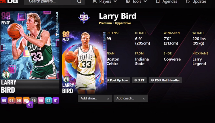 Dark Matter Larry Bird