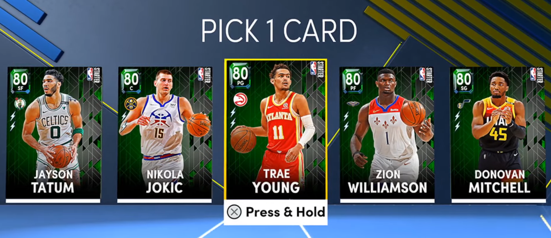 NBA 2K22 MyTeam Starter Packs & Players