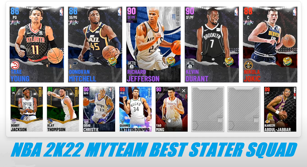 NBA 2K22 Best Starter Squads